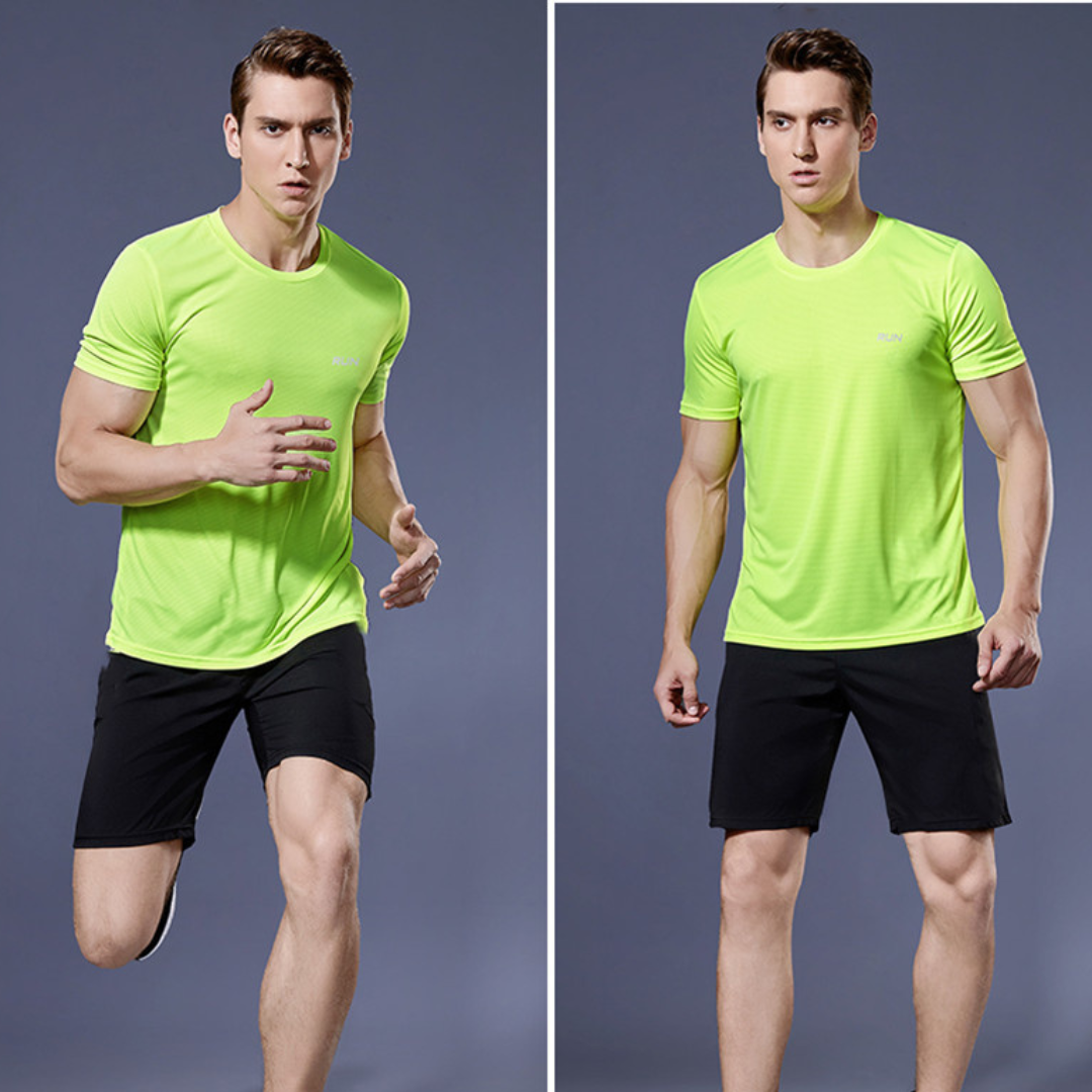 Activewear Set - Men's Two-Piece Sport Shorts and T-Shirt Workout Set-Men's Activewear Set-Chaps of London-Chaps of London