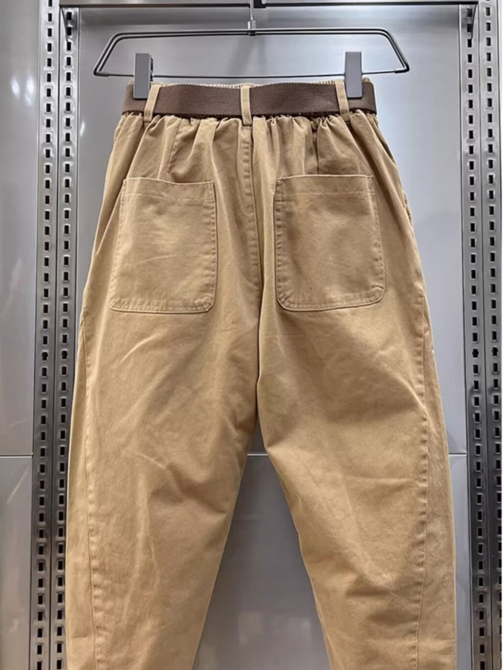 Baggy Pants | Slouchy | Belt | Loose Fit Pants | Men's Pants-Men’s Baggy Pants-Chaps of London-Chaps of London