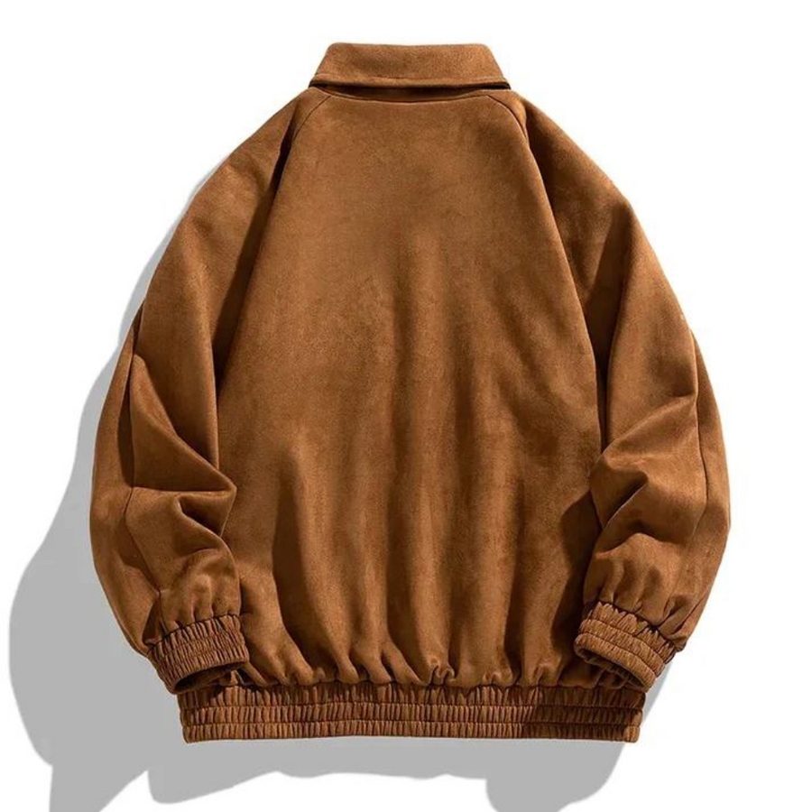 Bomber Jacket - Men's Casual Retro Button-Up Oversized Jacket-Chaps of London-Chaps of London