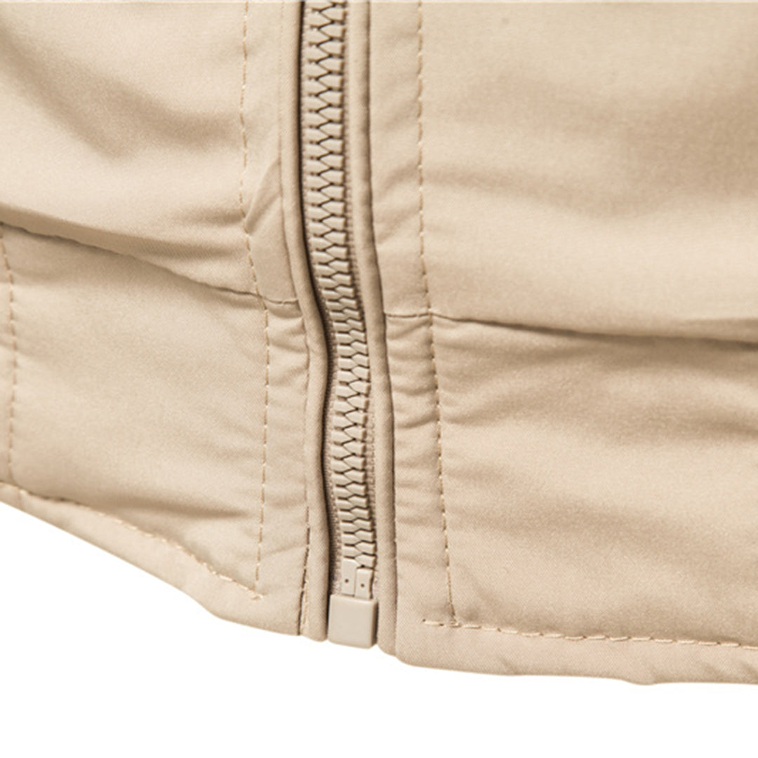 Bomber Jacket - Men's Windproof Zip-Up Summer Jacket-Chaps of London-Chaps of London