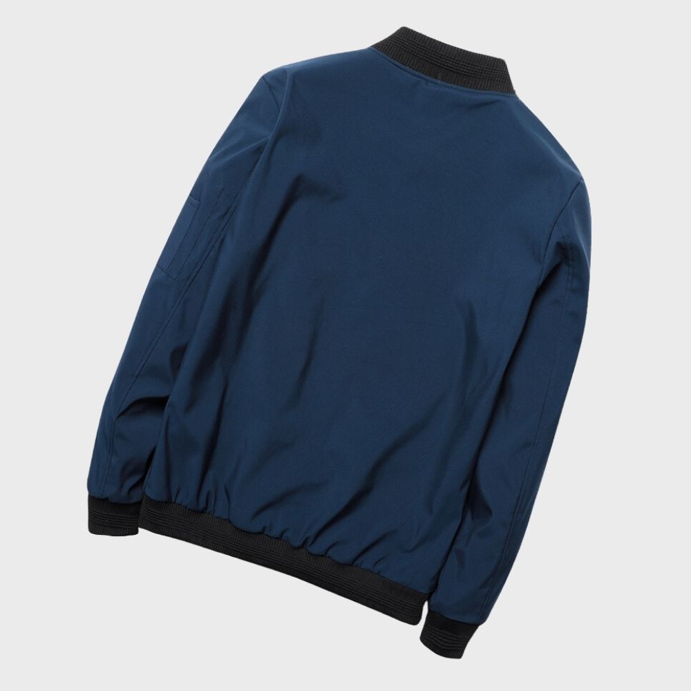 Bomber Jacket | Zip-Up | Windproof | Lightweight Jacket | Men's Jacket-Men Jackets-Chaps of London-Chaps of London