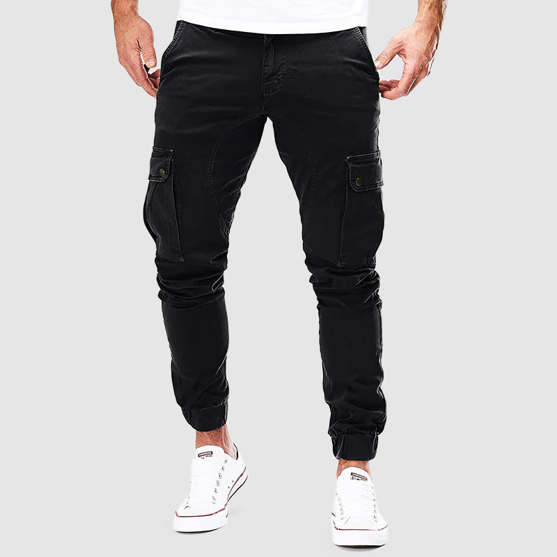 Cargo Joggers - Slim Fit - Pockets - Cargo Pants - Men's Pants-Chaps of London-Chaps of London