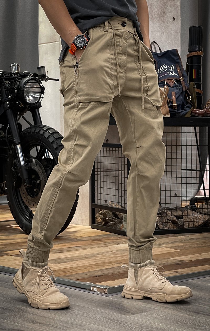 Cargo Joggers | Tactical | Drawstring | Cargo Pants | Men's Pants-Cargohosen-Chaps of London-Chaps of London