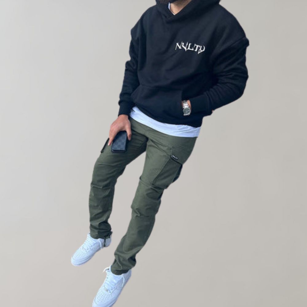 Cargo Pants - Casual - Loose Fit - Straight Leg Cargos - Men's Trousers-Men Summer Pants-Chaps of London-Chaps of London