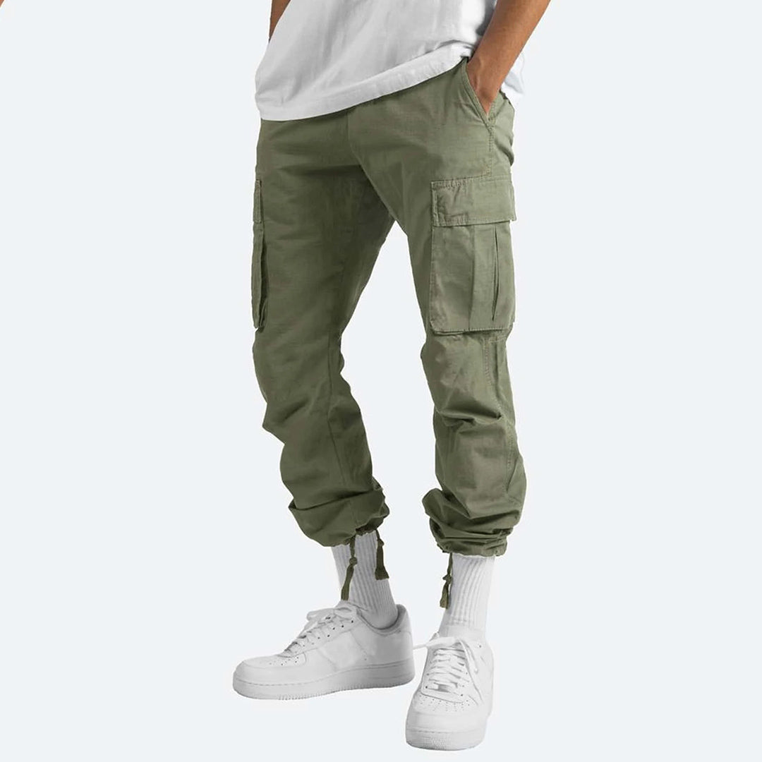 Cargo Pants - Casual - Loose Fit - Straight Leg Cargos - Men's Trousers-Men Summer Pants-Chaps of London-Chaps of London