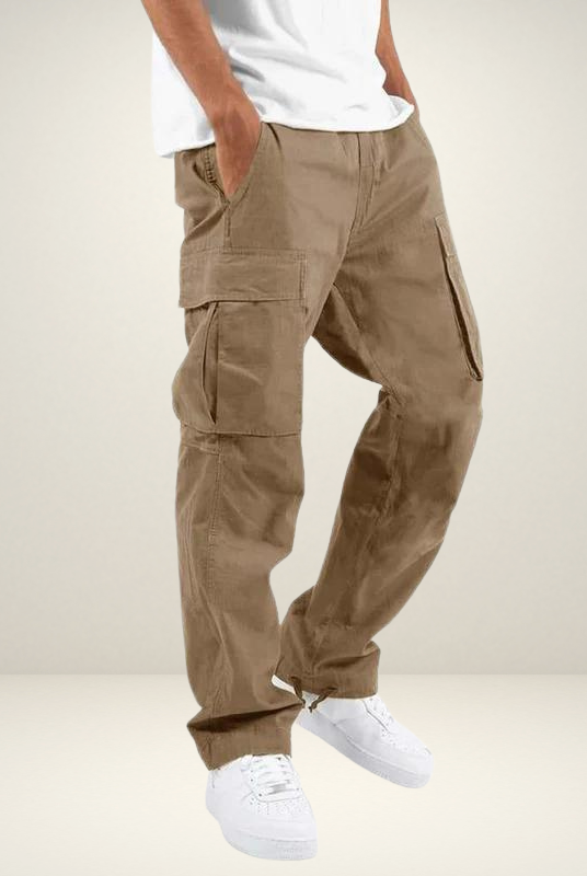 Cargo Pants | Cotton | Pockets | Straight Pants | Men's Clothing-Chaps of London-Chaps of London