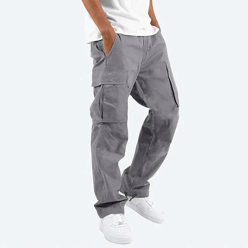 Cargo Pants | Cotton | Pockets | Straight Pants | Men's Clothing-Chaps of London-Chaps of London
