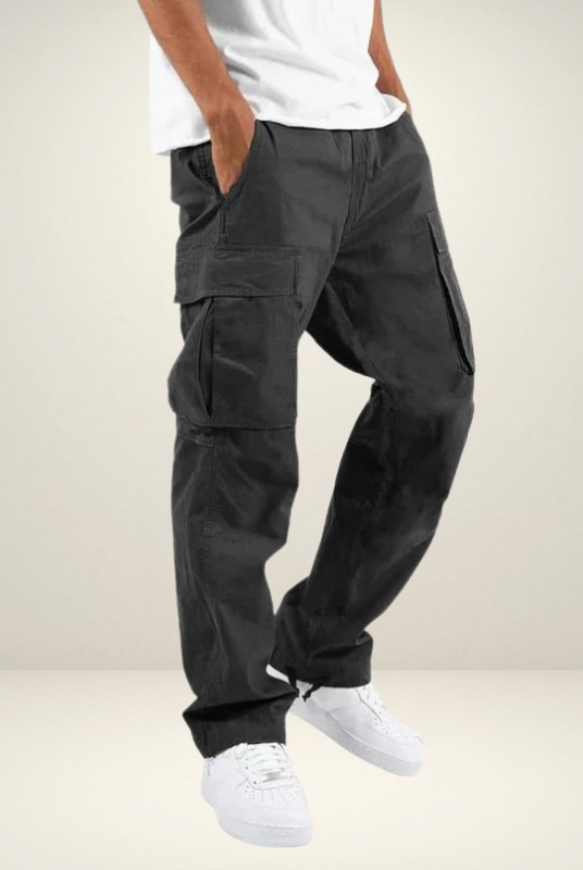 Cargo Pants | Cotton | Pockets | Straight Pants | Men's Clothing-Chaps of London-Chaps of London