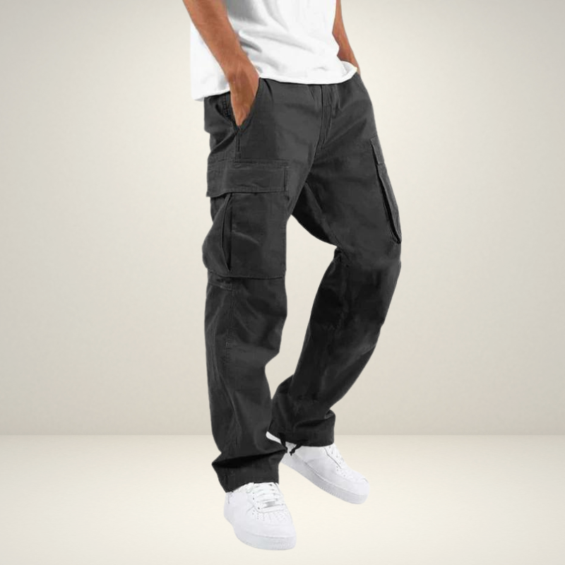 Cargo Pants | Cotton | Pockets | Straight Pants | Men's Clothing-Chaps of London-Chaps of London