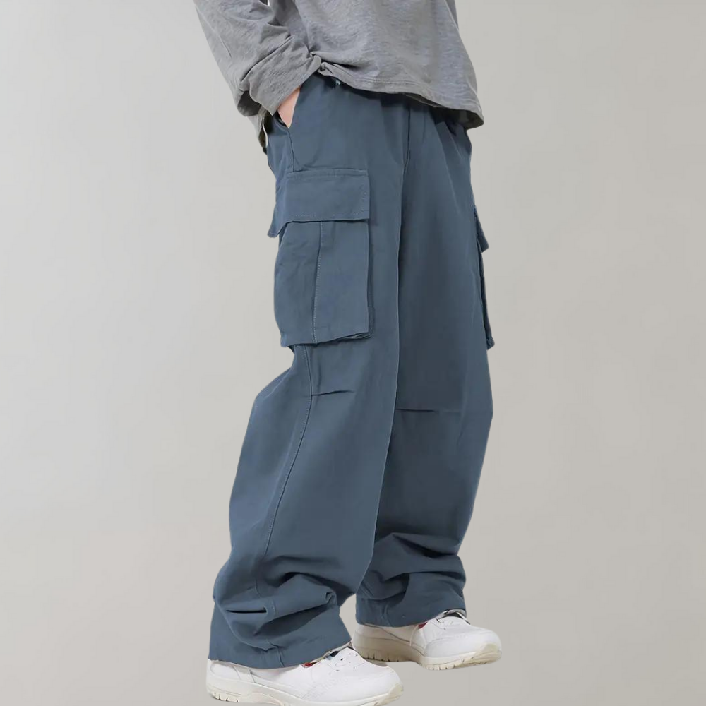 Cargo Pants | Loose Fit | Wide Leg | Baggy Pants | Men's Pants -Men's Cargo Pants-Chaps of London-Chaps of London