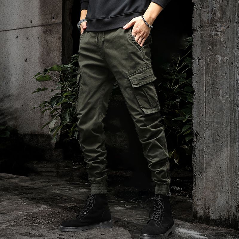 Cargo Pants - Pockets - Drawstring - Cargo joggers - Men's pants-Cargo pants-Chaps of London-Chaps of London