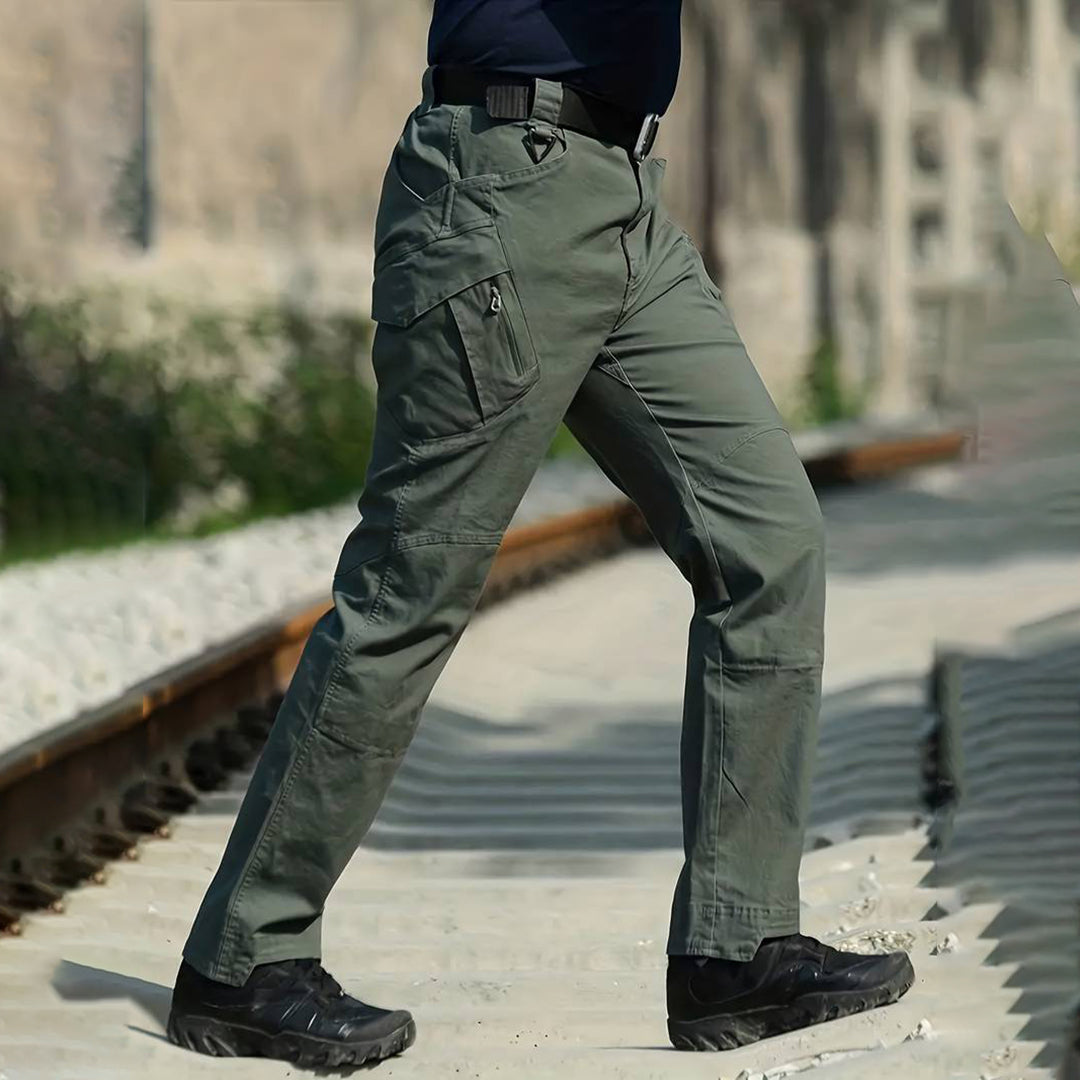 Cargo Pants | Straight Leg | Leisure | Tactical Pants | Men's Trousers-Fashion Men Pants Cargo All-year-Chaps Herrenmode-Chaps of London
