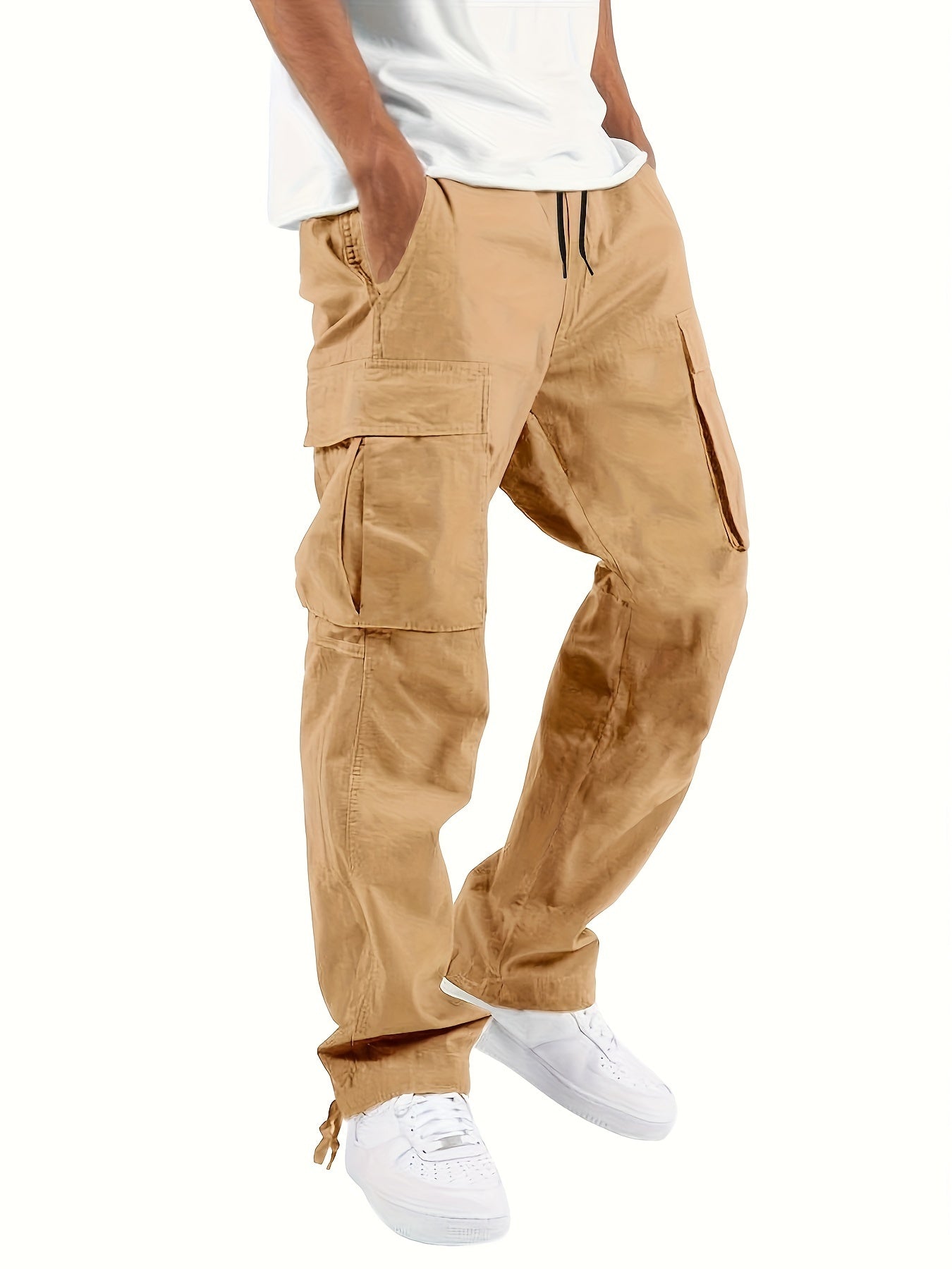 Cargo Pants - Straight Leg - Loose Fit - Men's Cargo Trousers - Men's Pants-Chaps of London-Chaps of London
