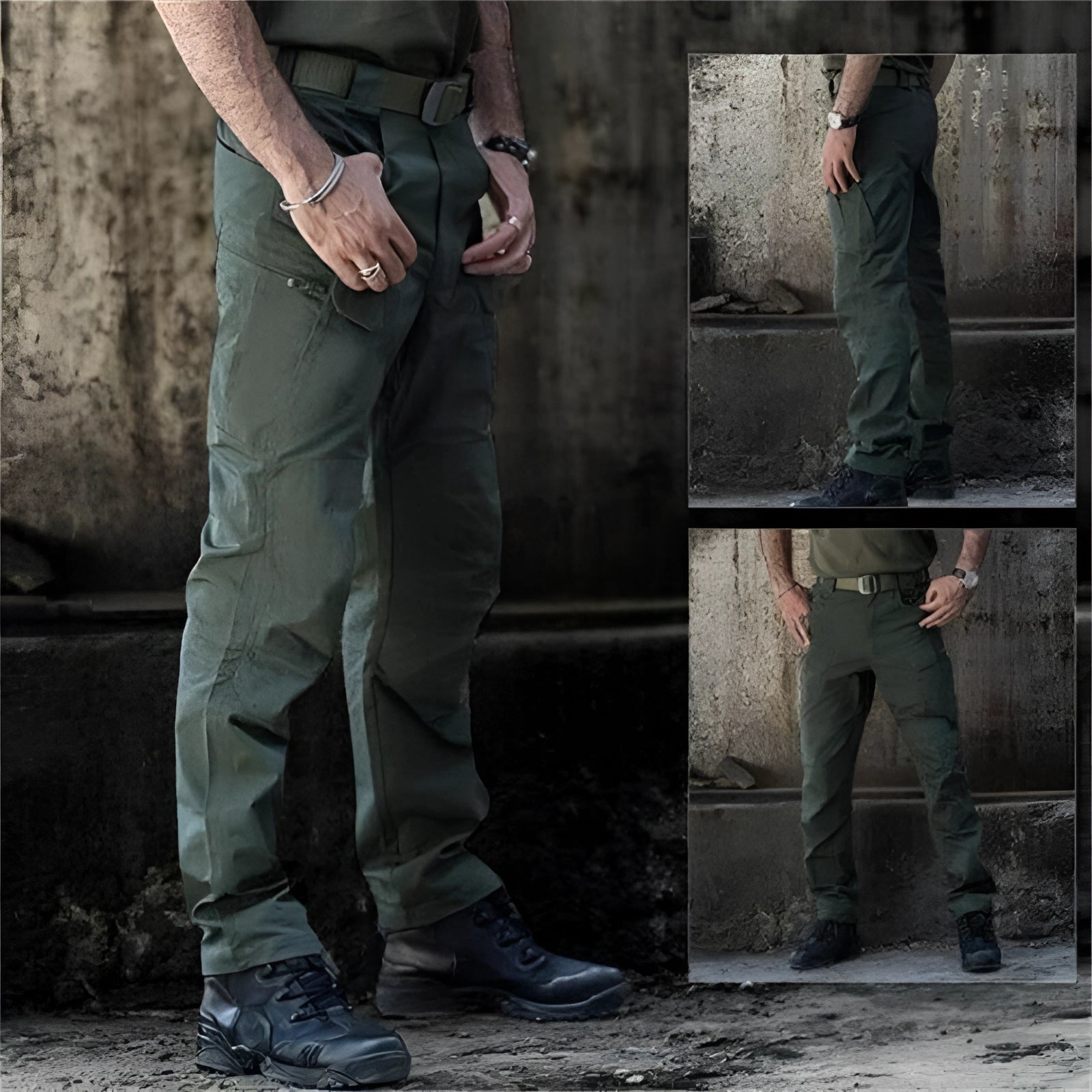Cargo Pants - Straight Leg - Tactical - Trousers for Trekking - Men's Cargo Trousers-Chaps of London-Chaps of London