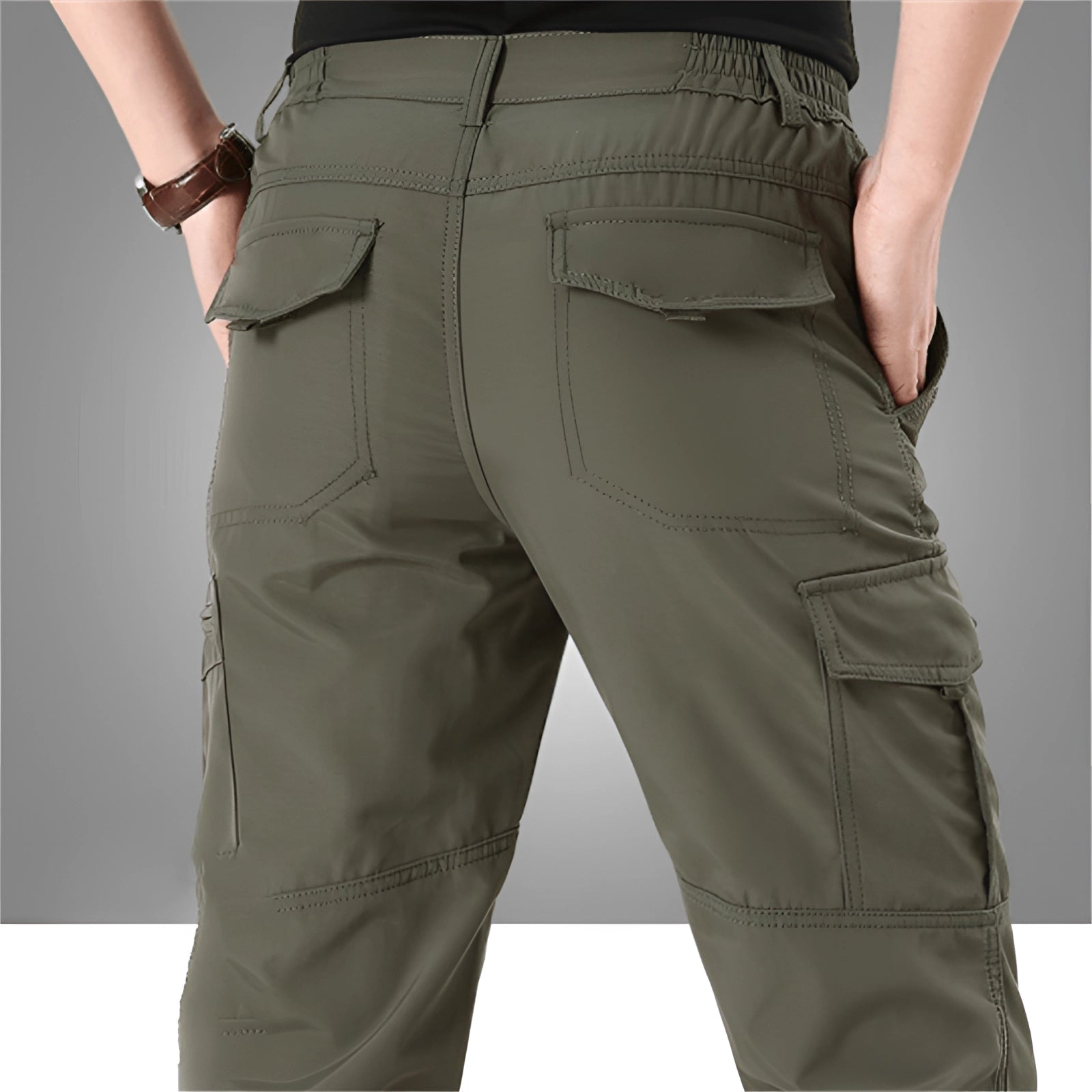 Cargo Pants - Straight Leg - Tactical - Trousers for Trekking - Men's Cargo Trousers-Chaps of London-Chaps of London