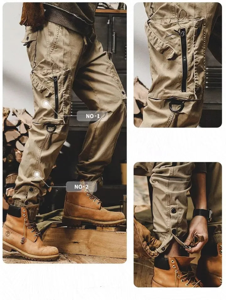 Cargo Pants | Tactical | Pockets | Cargo Joggers | Men's Cargo Trousers-Men Pants-Chaps of London-Chaps of London