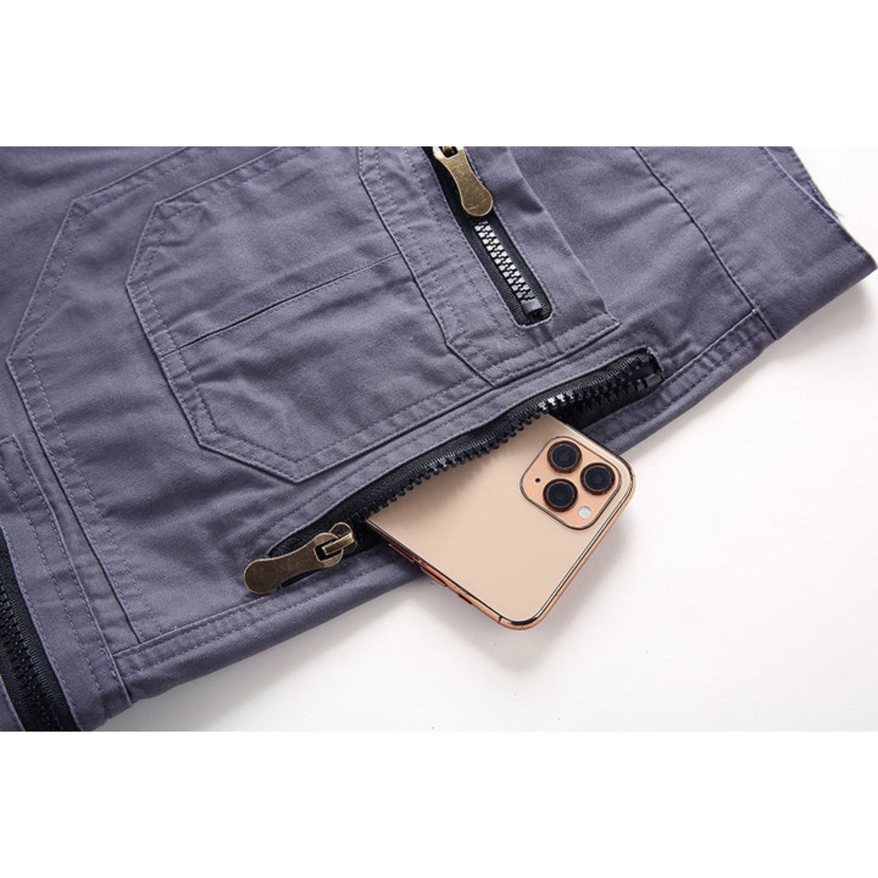 Cargo Shorts | Leisure | Pockets | Long Shorts | Men's Capri Pants-Men's Capri Pants-Chaps of London-Chaps of London