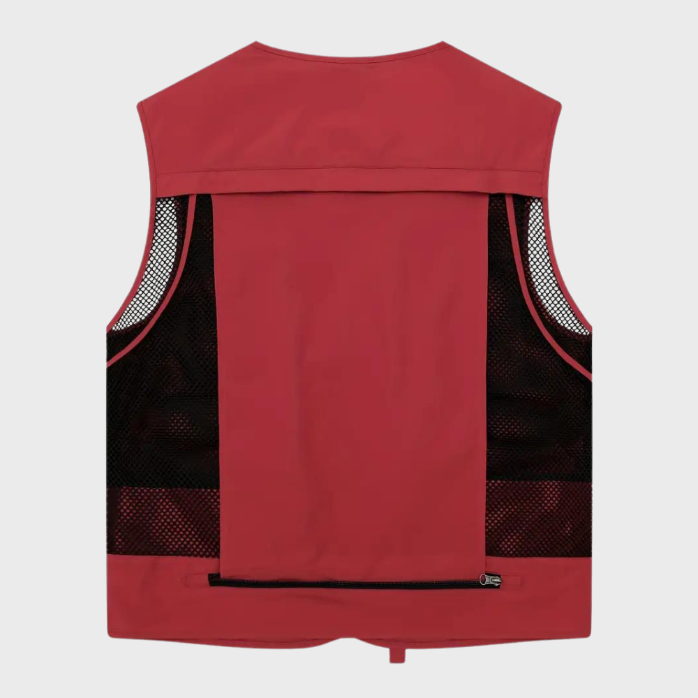 Cargo Vest | Zip-Up | Pockets | Cargo Gilet | Men's Gilet-Chaps of London-Chaps of London