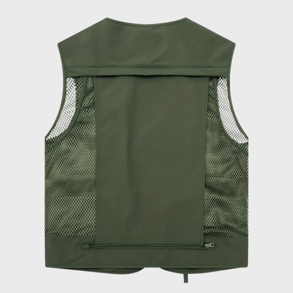 Cargo Vest | Zip-Up | Pockets | Cargo Gilet | Men's Gilet-Chaps of London-Chaps of London