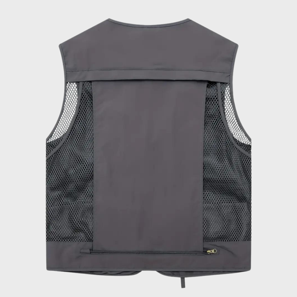 Cargo Vest | Zip-Up | Pockets | Cargo Gilet | Men's Gilet-Chaps of London-Chaps of London