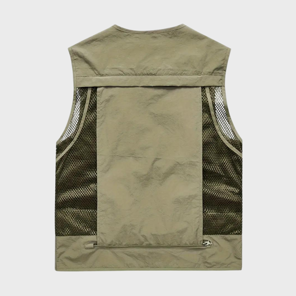 Cargo Vest | Zip-Up | Pockets | Cargo Gilet | Men's Gilet-Chaps of London-Chaps of London