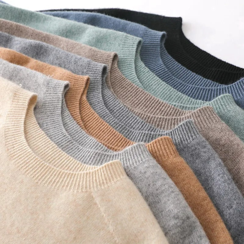 Cashmere Tee | Knitted | Short Sleeve | Knitted T-Shirt | Men's Clothing-Chaps of London-Chaps of London