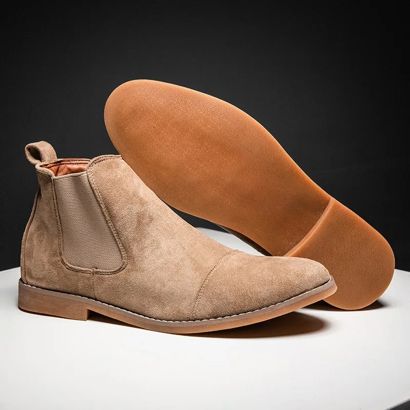 Chelsea Boots | Slip-On | Ankle | Suede Boots | Men's Boots-Men's Shoes-Chaps of London-Chaps of London