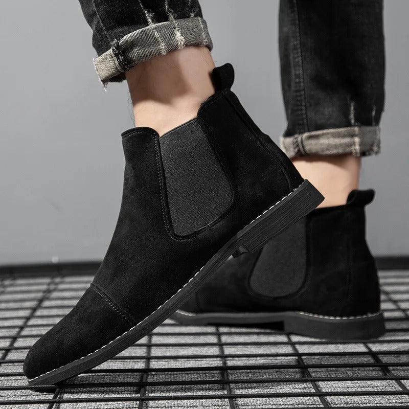 Chelsea Boots | Slip-On | Ankle | Suede Boots | Men's Boots-Men's Shoes-Chaps of London-Chaps of London