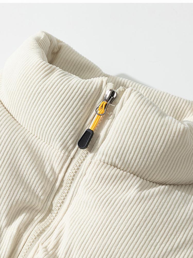 Corduroy Jacket - Warm - Padded - Puffer Jacket - Men's Winter Jacket-Men Jackets-Chaps of London-Chaps of London