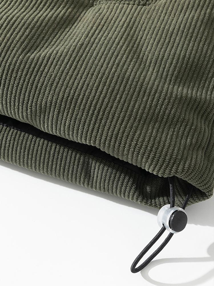 Corduroy Jacket - Warm - Padded - Puffer Jacket - Men's Winter Jacket-Men Jackets-Chaps of London-Chaps of London