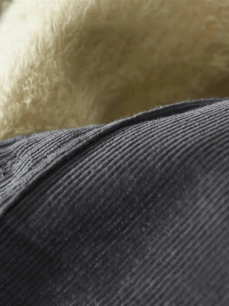 Corduroy Shirt | Warm | Fleece Lined | Overshirt | Men's Clothing-Chaps of London-Chaps of London