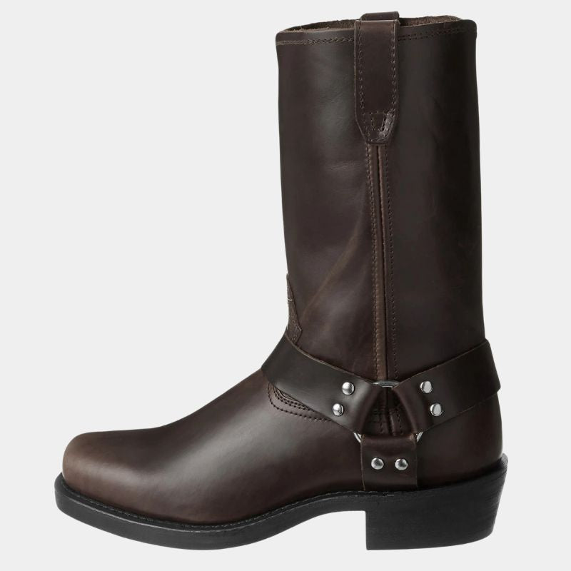 Cowboy Boots - Western - Mid Calf - Leather Boots - Men's Boots-Laarzen dames-Chaps of London-Dark Brown-39-Chaps of London