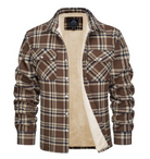 Flannel Shirt - Fleece Lined - Overshirt - Plaid Shirt - Men's Clothing-Chaps of London-Chaps of London