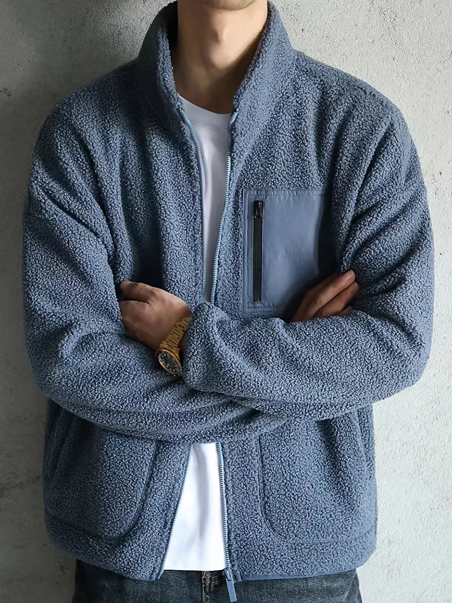 Fleece Jacket | Zip-Up | Warm | Full Zip Fleece | Men's Fleece-Chaps of London-Chaps of London