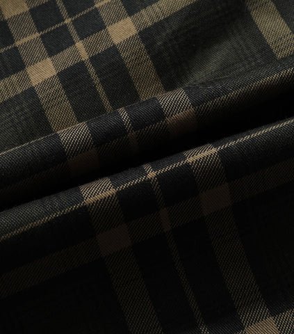 Fleece Lined Jacket | Plaid | Button-Up | Checkered Jacket | Men's Overshirt-Winterjacken-Chaps of London-Chaps of London