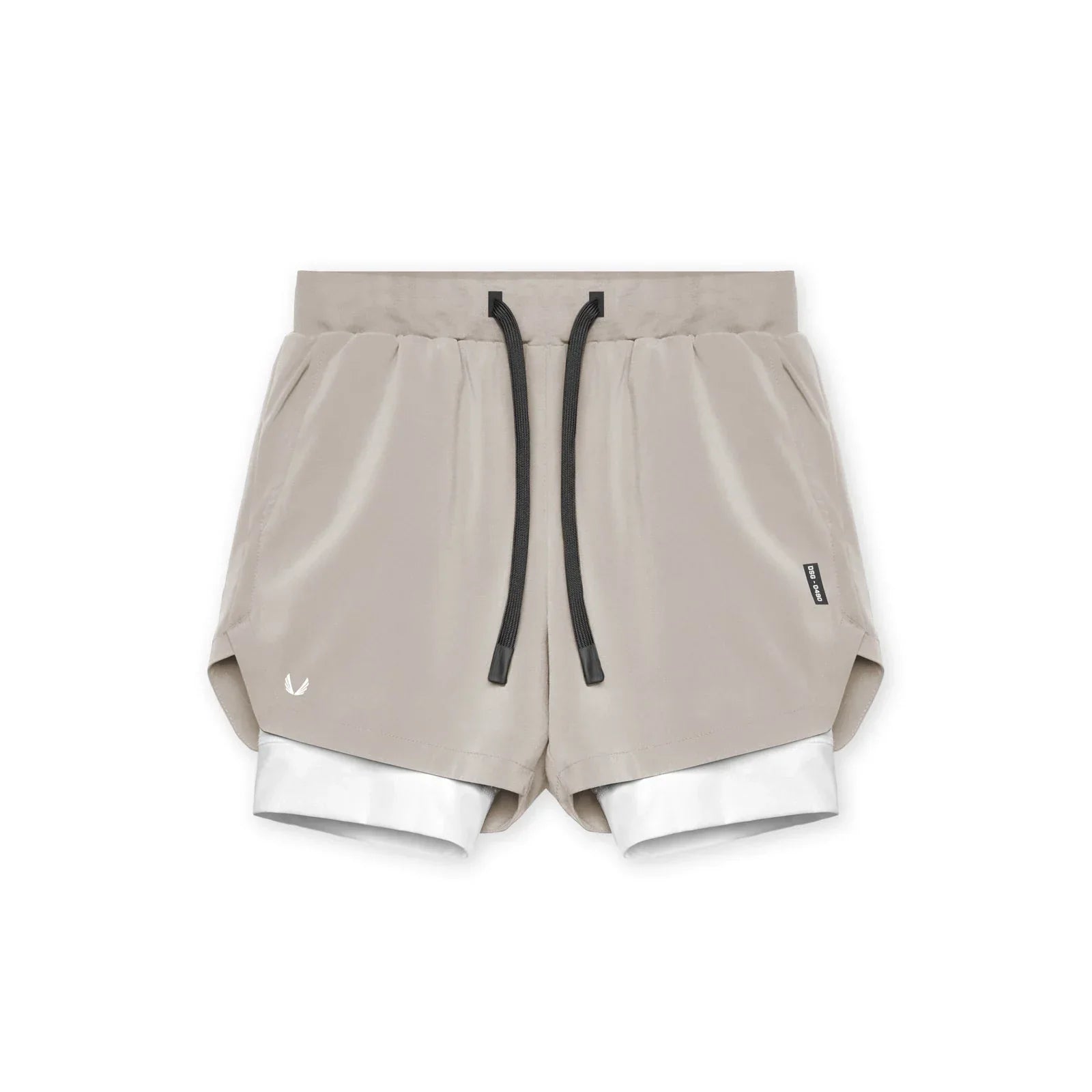 Gym Shorts | Drawstring | 2-in-1 | Sport Shorts | Men's Running Shorts-Sportbroek man-Chaps of London-Chaps of London