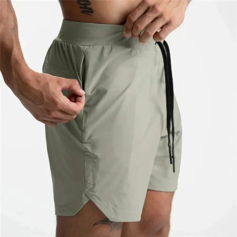 Gym Shorts | Drawstring | Lightweight | Sport Shorts | Men's Exercise Shorts-Chaps of London-Chaps of London