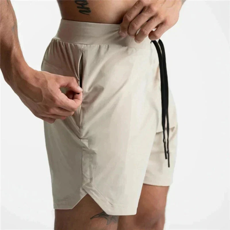 Gym Shorts | Drawstring | Lightweight | Sport Shorts | Men's Exercise Shorts-Chaps of London-Chaps of London