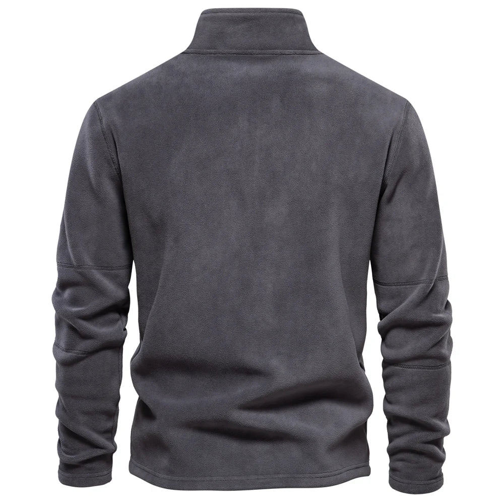 Half Zip Fleece - Warm - Quarter Zip - Fleece Pullover - Men's Clothing-Chaps Herrenmode-Chaps of London