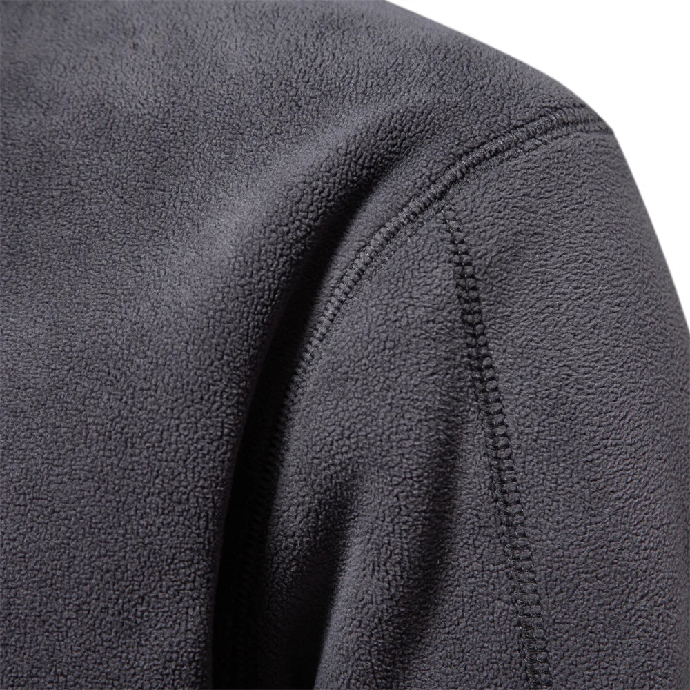 Half Zip Fleece - Warm - Quarter Zip - Fleece Pullover - Men's Clothing-Chaps Herrenmode-Chaps of London
