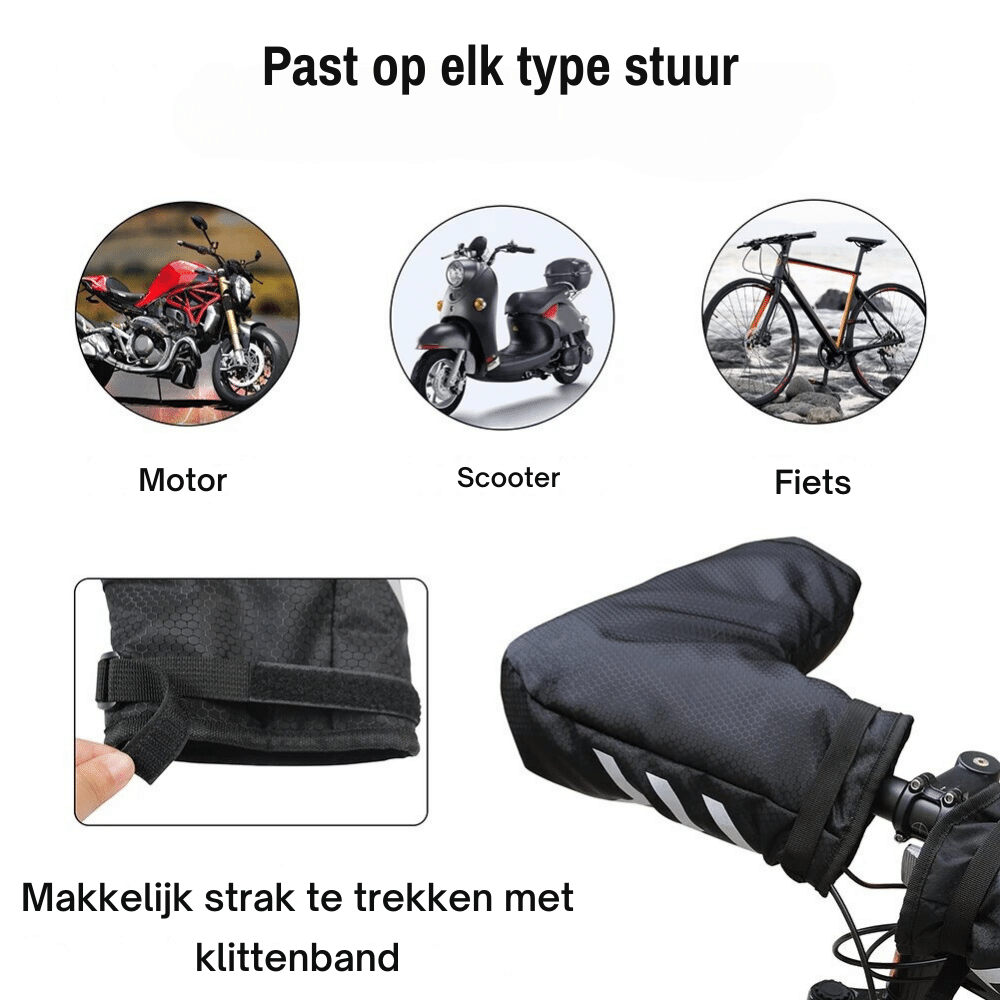 Handlebar Gloves - Waterproof and Windproof Bicycle Handlebar Coves -Bicycle Handlebar Gloves-Chaps of London-Chaps of London