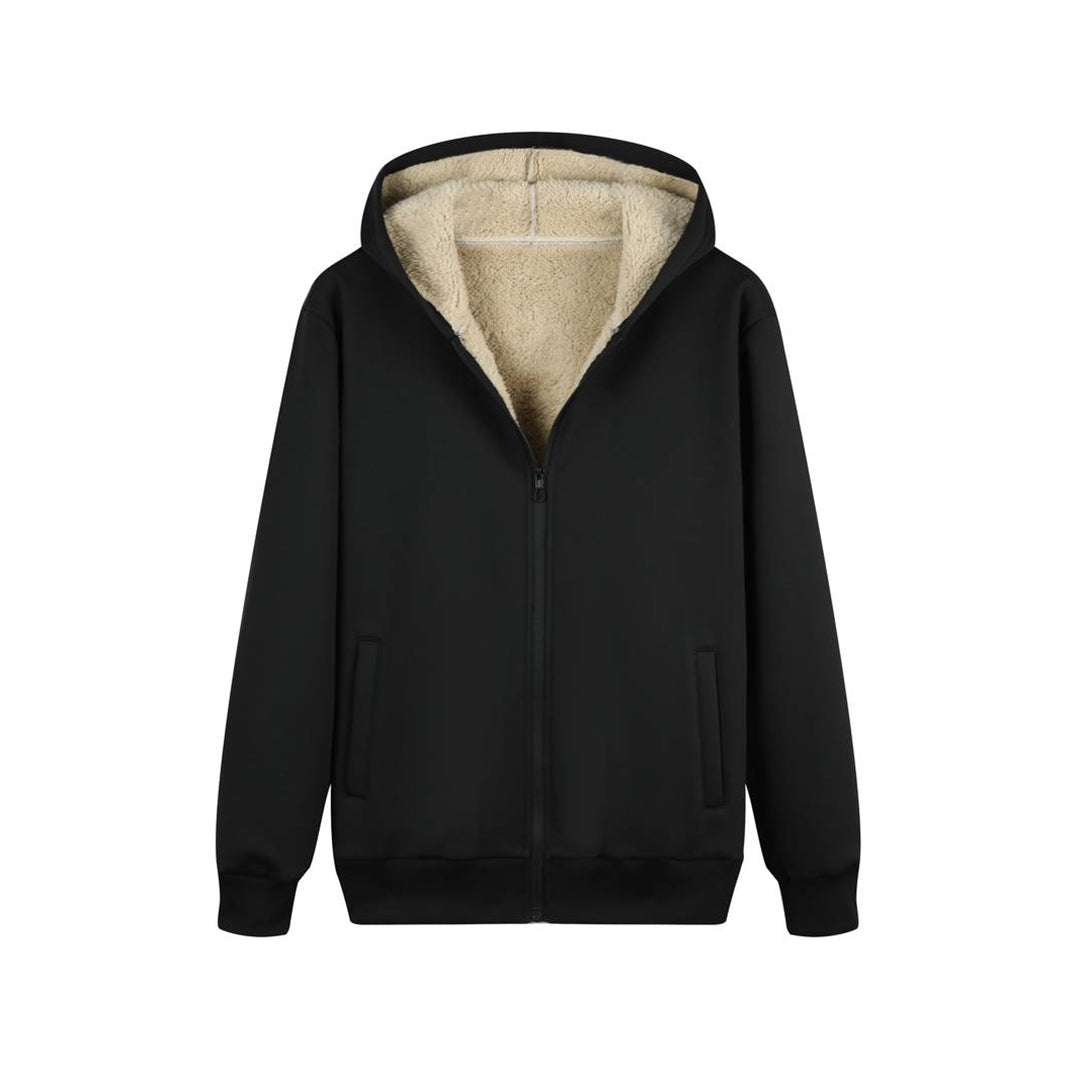 Hoodie Jogger Set | Zip-Up | Fur Lined | Two-Piece Set | Men's Clothing-Chaps of London-Chaps of London