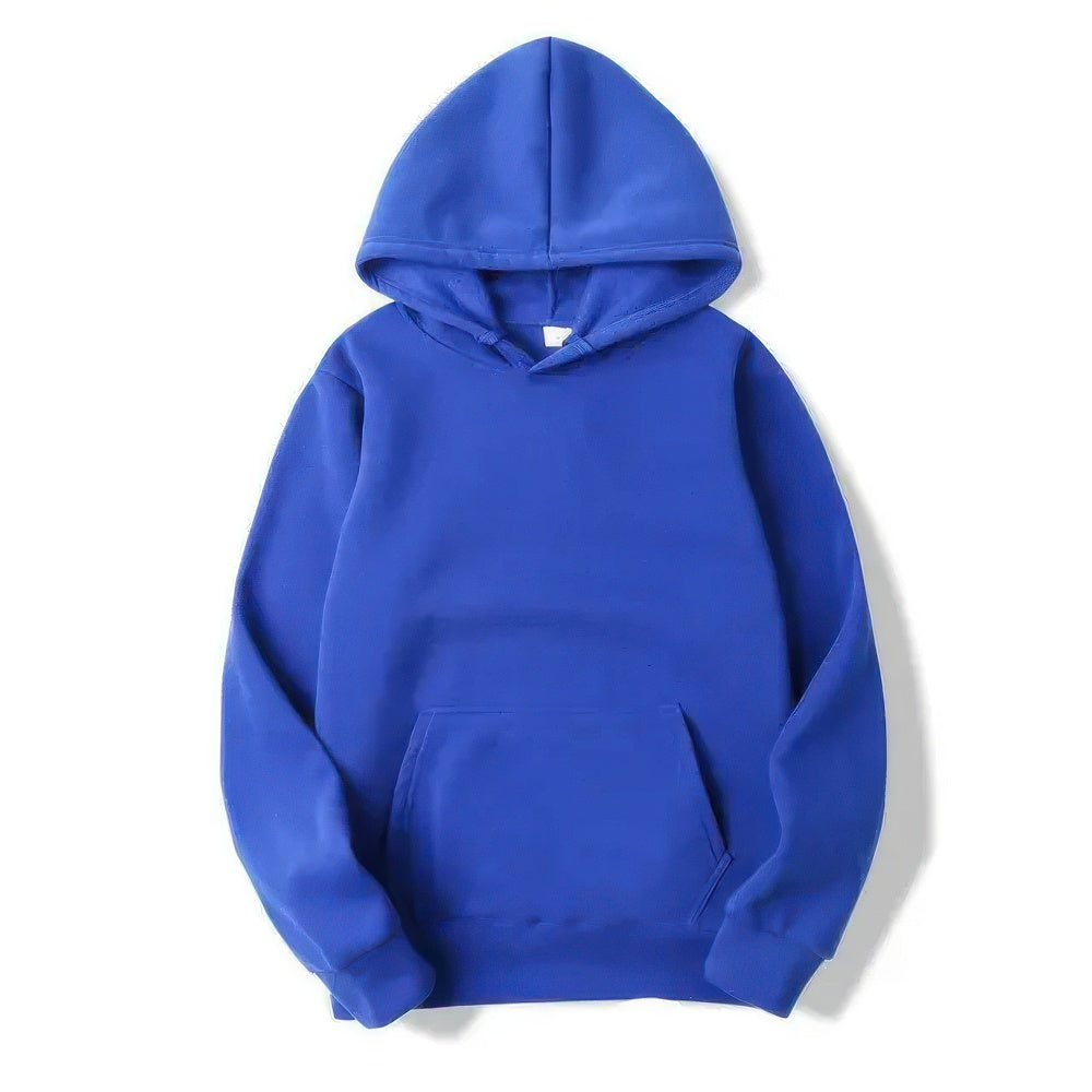 Hoodie - Warm Kangaroo Pocket Pullover Hoodie for Men and Women-Chaps of London-Blue-S-Chaps of London