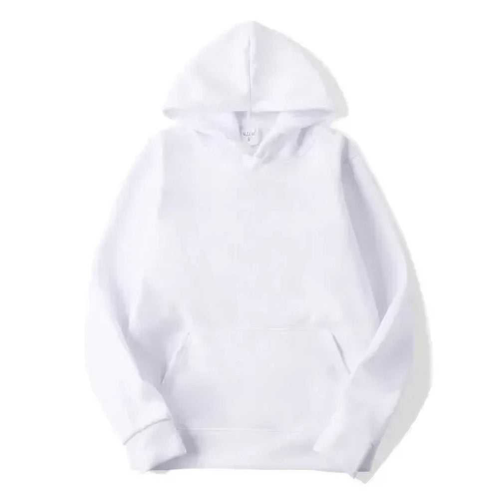 Hoodie - Warm Kangaroo Pocket Pullover Hoodie for Men and Women-Chaps of London-White-S-Chaps of London