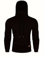 Hoodie with Face Mask | Regular Fit | Pocket | Pullover Hoodie | Men's Hoodie-Trui man-Chaps of London-Chaps of London