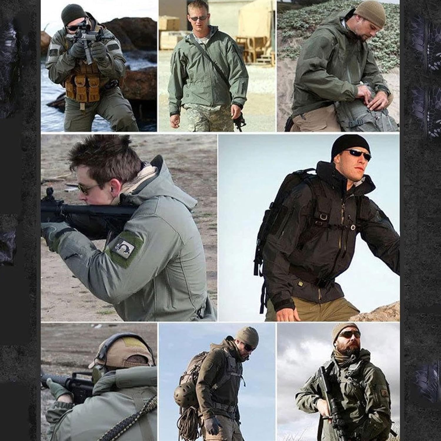 Jacket and Pants Set - Men's Tactical Outdoor Jacket and Cargo Pants-Men’s Tracksuit Set-Chaps of London-Chaps of London