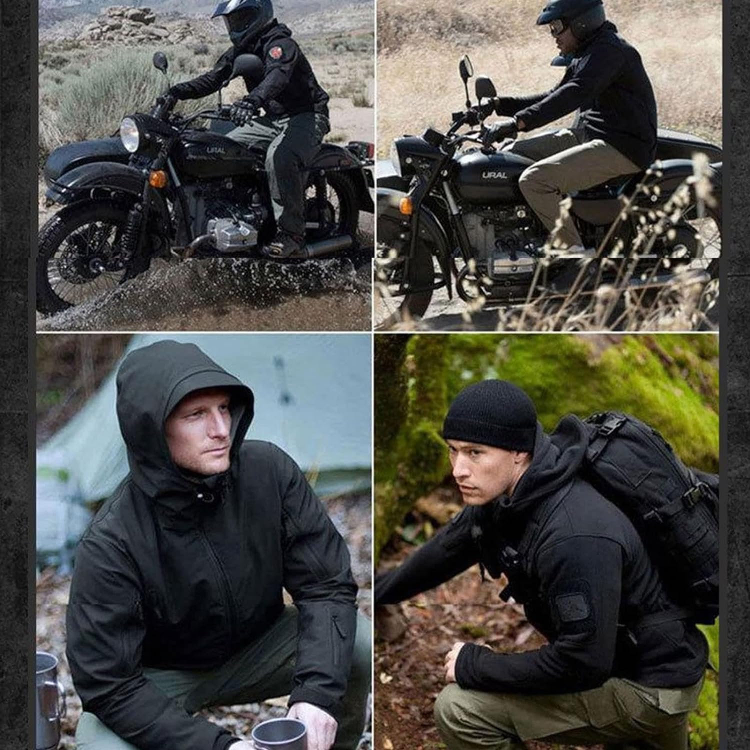 Jacket and Pants Set - Men's Tactical Outdoor Jacket and Cargo Pants-Men’s Tracksuit Set-Chaps of London-Chaps of London