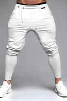 Joggers - Drawstring - Skinny - Track Pants - Men's Pants-Men's long pants-Chaps of London-Light Gray-S-Chaps of London