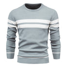 Knitted Sweater - Slim Fit - Crew Neck - Jumper - Men's Clothing-Chaps of London-Blue-M-Chaps of London