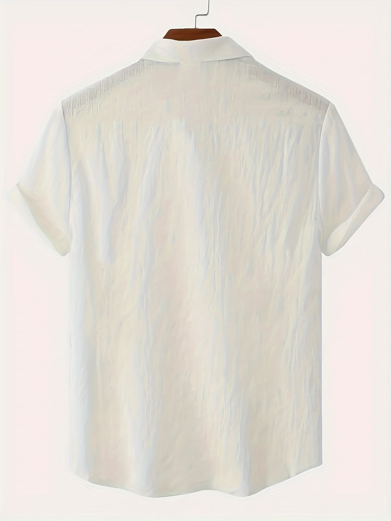 Linen Shirt - Cotton - Short Sleeve - Button-Up Shirt - Men's Clothing-Men Shirts-Chaps of London-Chaps of London